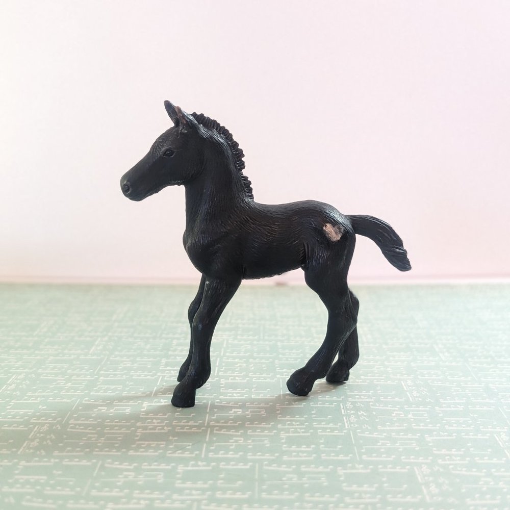 Schleich Frisian foal horse - Retired, 2006